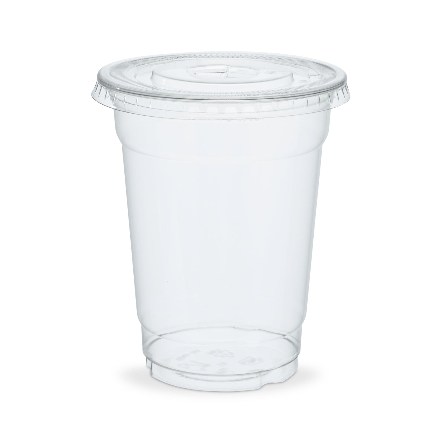 Recycle PP Cold Cup Flat Lids for 12oz Smoothie Cup