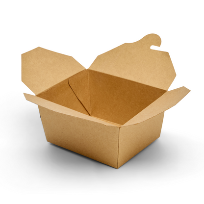 No.1 Kraft Paper Box, Deli Food Box (750ml/26oz, case of 200)