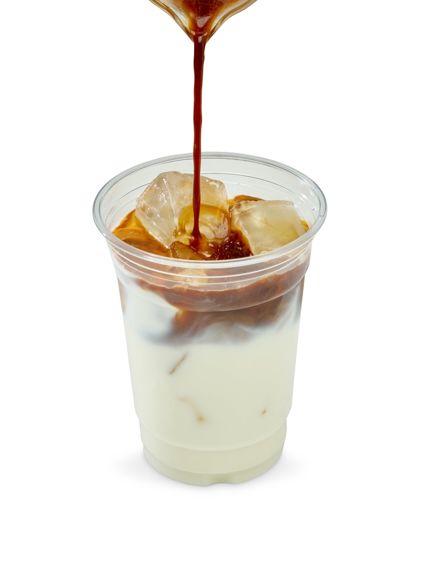 12oz Clear Cups Recycle Milkshake Smoothie Cups with Flat Lids