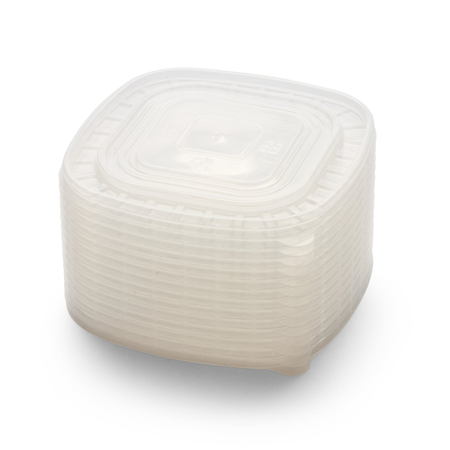 1250ml PP Lids For Microwaveable Square Food Container  (300pcs)